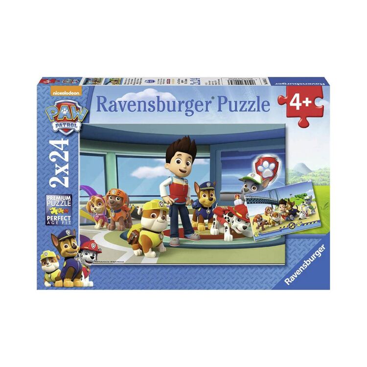 Product Παζλ Ravensburger Puzzle: Paw Patrol (2X24pcs.) (09085) image