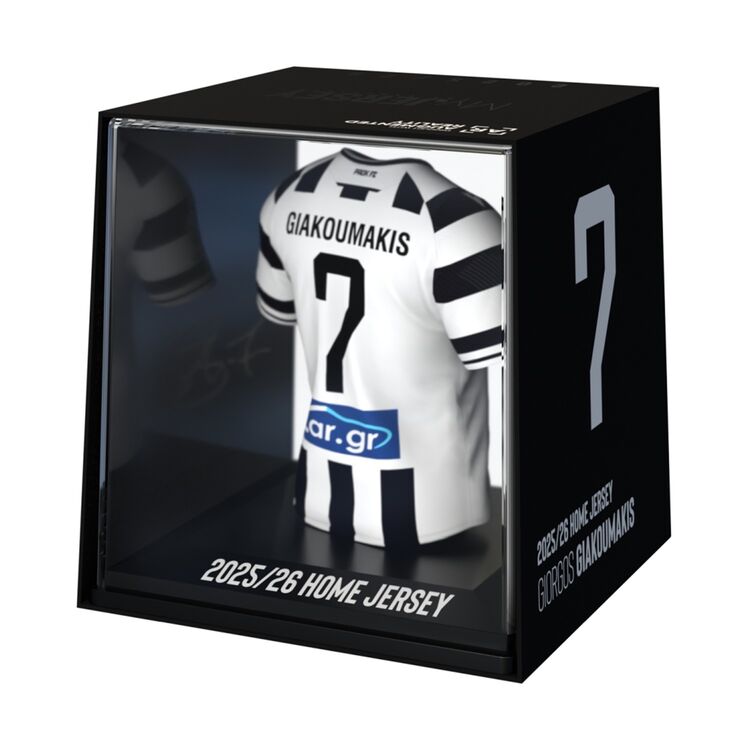 Product Φιγούρα Ρέπλικα MyJersey: PAOK - Giorgos Giakoumakis (Home 25/26) (53MY00012) image
