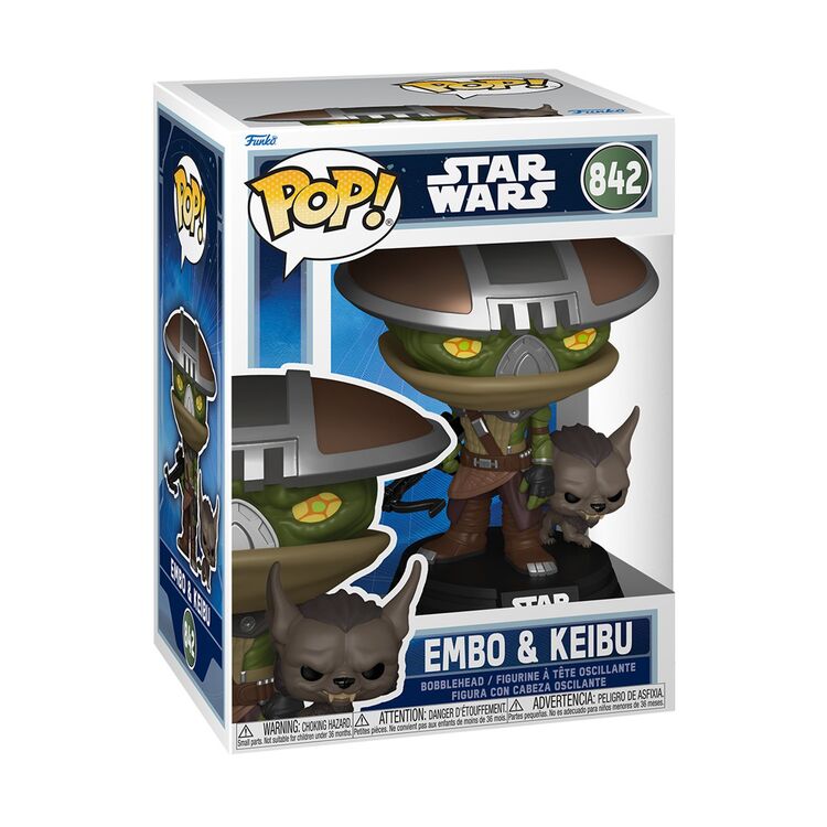 Product Funko Pop! The Mandalorian & Grogu (2026) - Embo & Keibu image