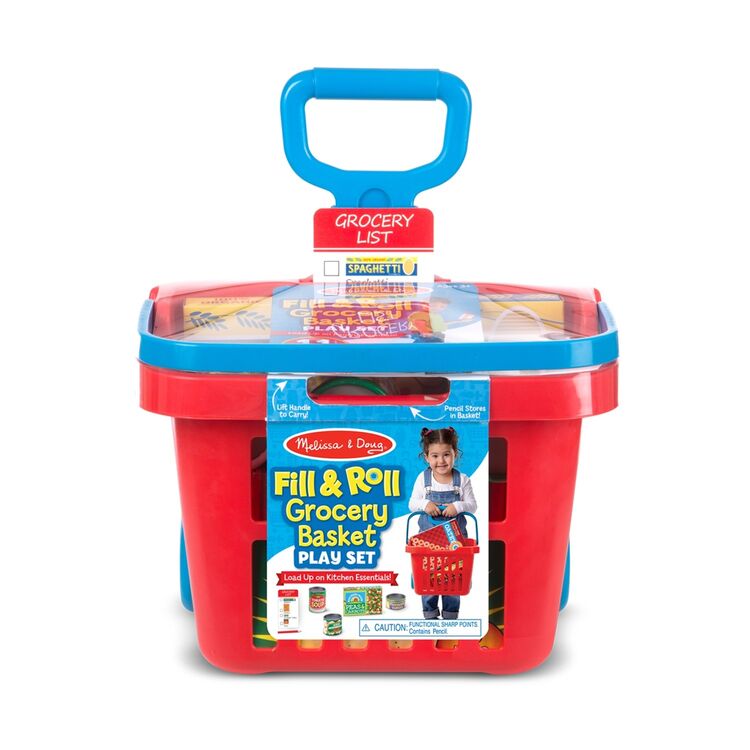 Product Παιχνίδι Ρόλων Spin Master Melissa &amp; Doug: Grocery Basket Play Set (6073085) image