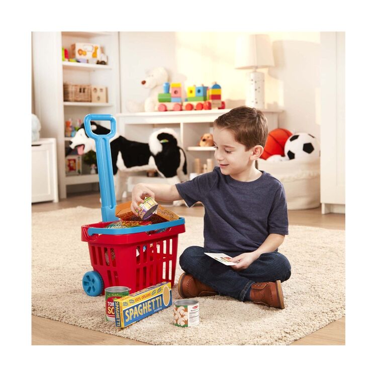 Product Παιχνίδι Ρόλων Spin Master Melissa &amp; Doug: Grocery Basket Play Set (6073085) image
