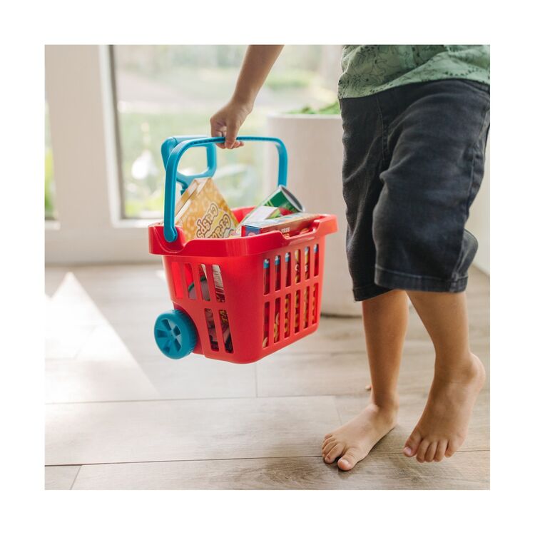 Product Παιχνίδι Ρόλων Spin Master Melissa &amp; Doug: Grocery Basket Play Set (6073085) image