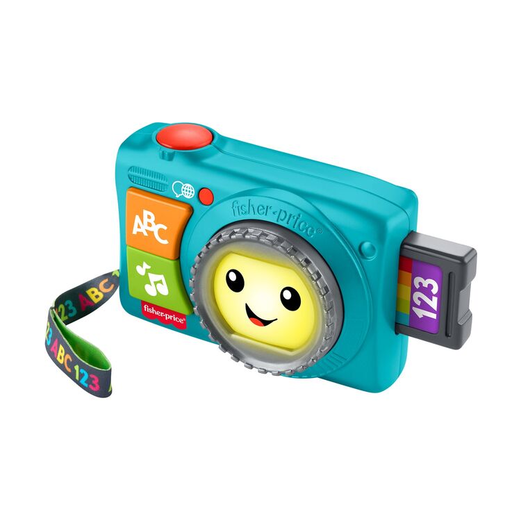 Product Διαδραστικό Παιχνίδι Fisher-Price Laugh &amp; Learn: Light-Up Camera (Speaks EN,GR,TR) (JNV97) image