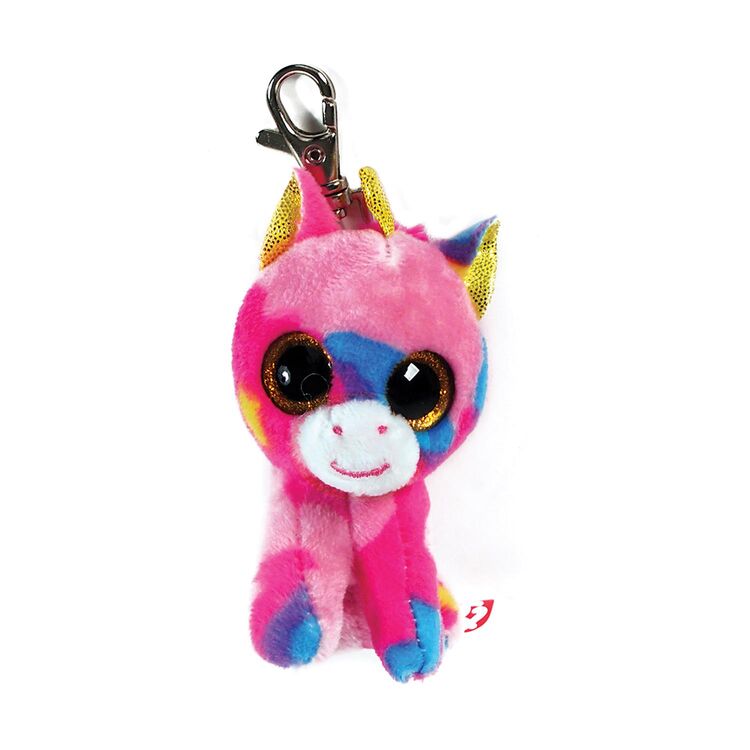 Product Ty Beanie Boo - Fantasia Multi Color Unicorn Plush Toy Key-clip (8,5cm) (1607-36619) image