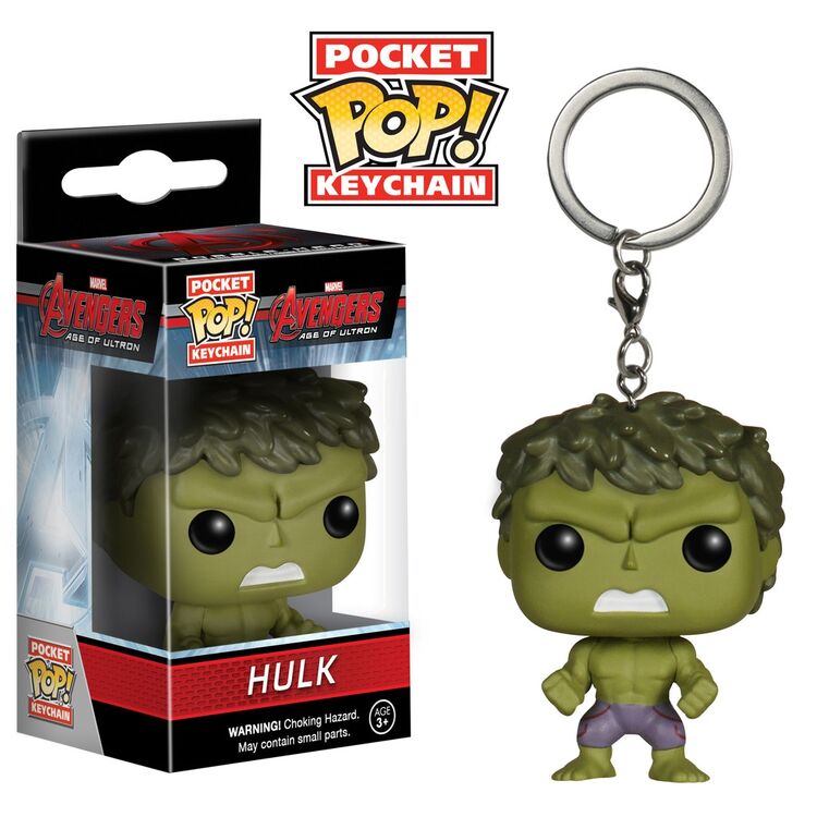 Product Pocket Pop! Hulk Keychain image