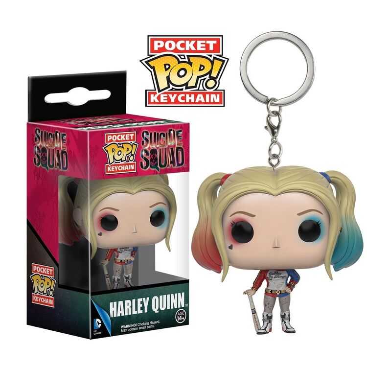 Product Pocket Pop! Harley Queen Keychain Suicide Squad image