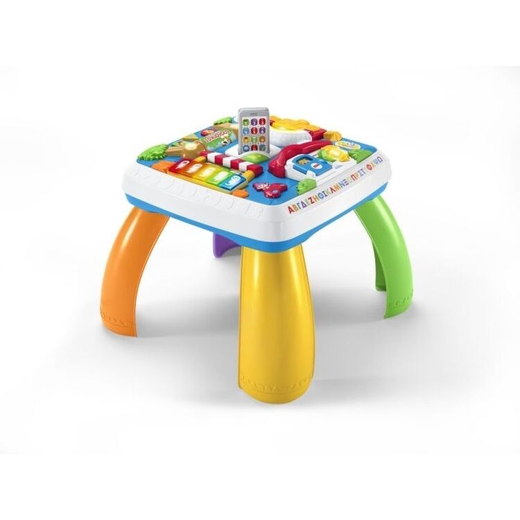 Product FISHER PRICE: ΠΑΙΖΩ  ΜΑΘΑΙΝΩ ΕΚΠΑΙΔΕΥΤΙΚΟ ΤΡΑΠΕΖΙ - ΕΛΛΗΝΙΚΑ  ΑΓΓΛΙΚΑ (DRH43) image