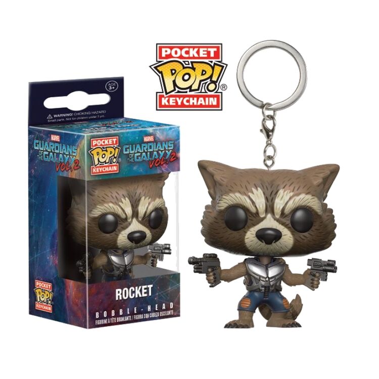 Product Μπρελόκ Pocket Pop! Guardians of the Galaxy V2 Rocket Keychain image