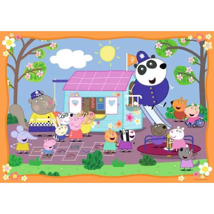 Product Ravensburger Giant Floor Puzzle: Peppa Pig - Fun at the Club House (24pcs) (3141) image