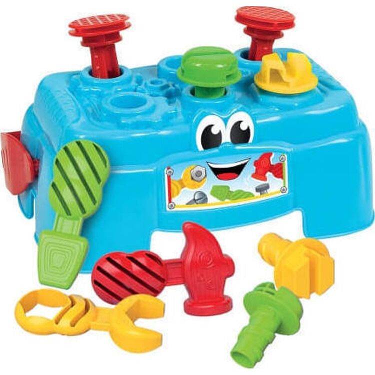 Product Βρεφικό Παιχνίδι AS Baby Clementoni - Workbench Build n Play (1000-17042) image