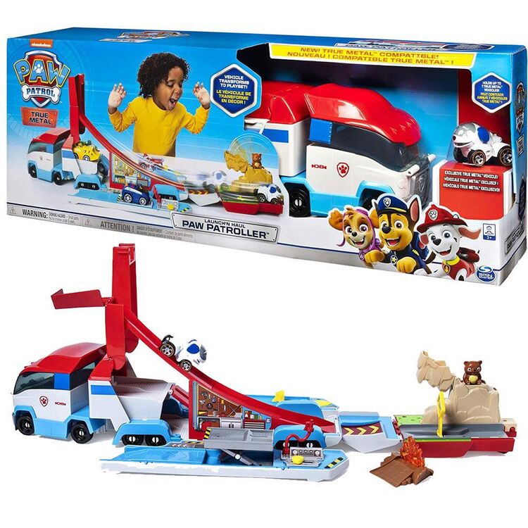 Product Spin Master Paw Patrol - Launch’N Haul Paw Patroller (True Metal) (6053406) image