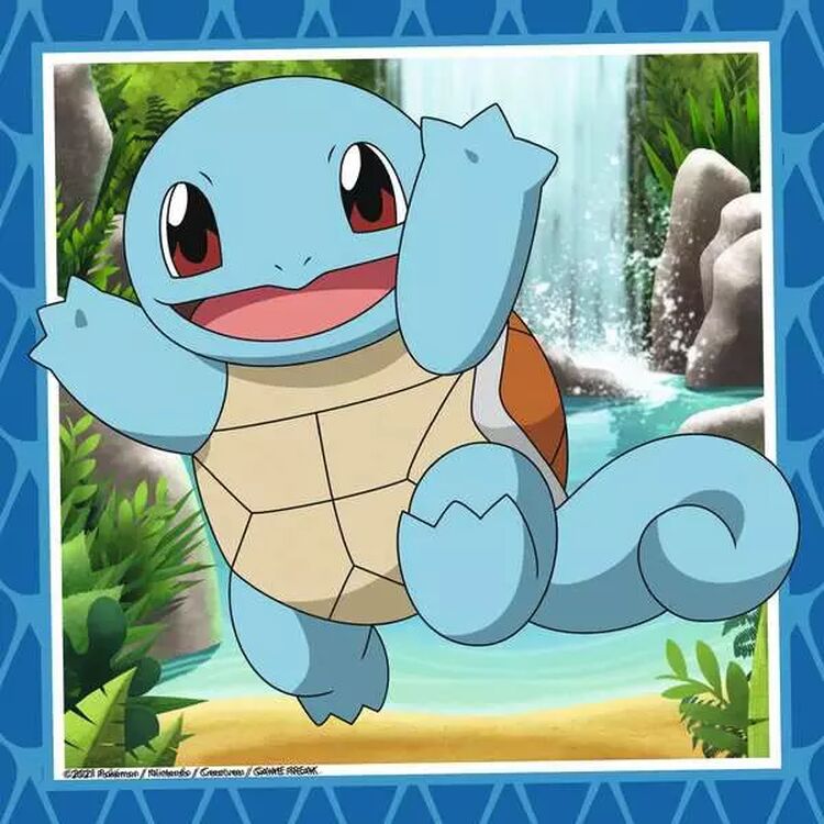 Product Παζλ Ravensburger Puzzle: Pokemon - Charmander, Bulbasaur and Squirtle (3x49pcs) (5586) image