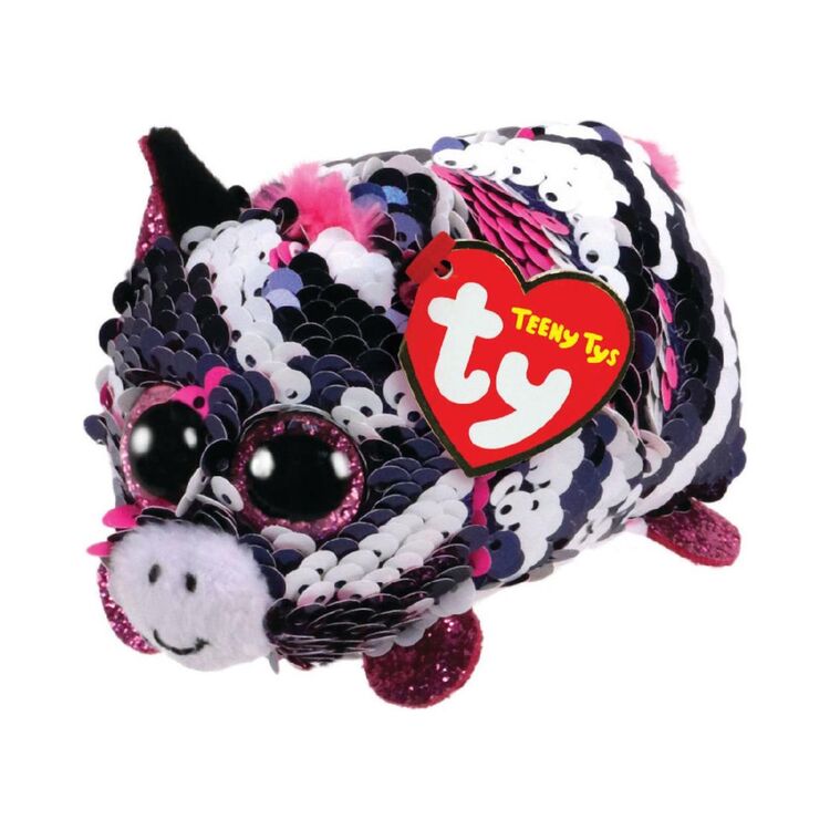 Product AS Ty Teeny Zoey Seuqin Pink Sebra Plush Toy (4,5cm) (1607-42404) image