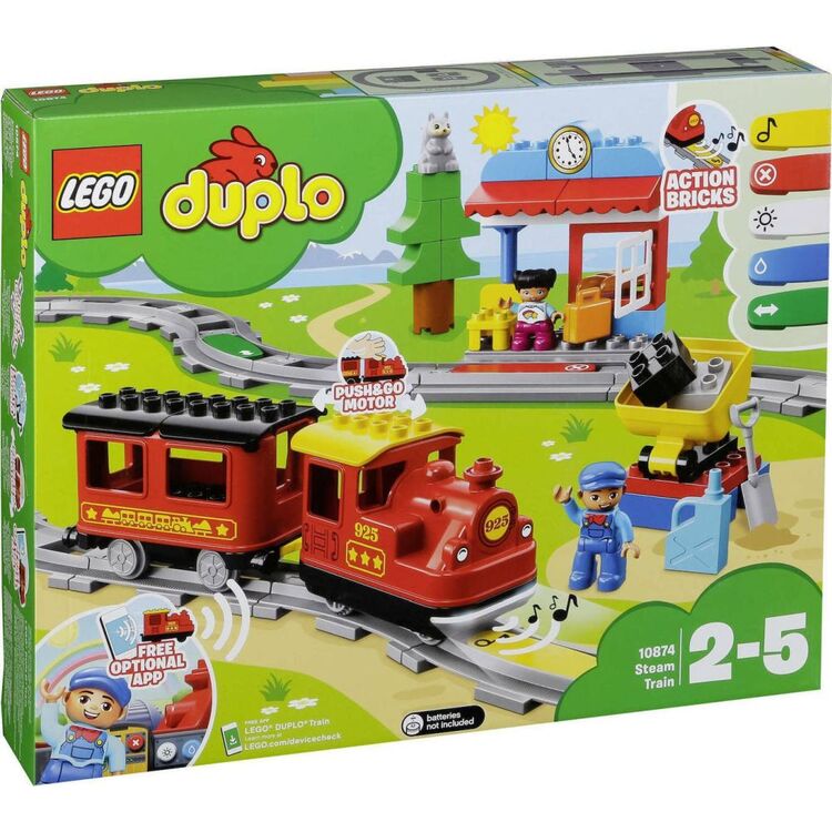 Product LEGO® DUPLO® Town: Ατμοκίνητο Τρένο (10874) image