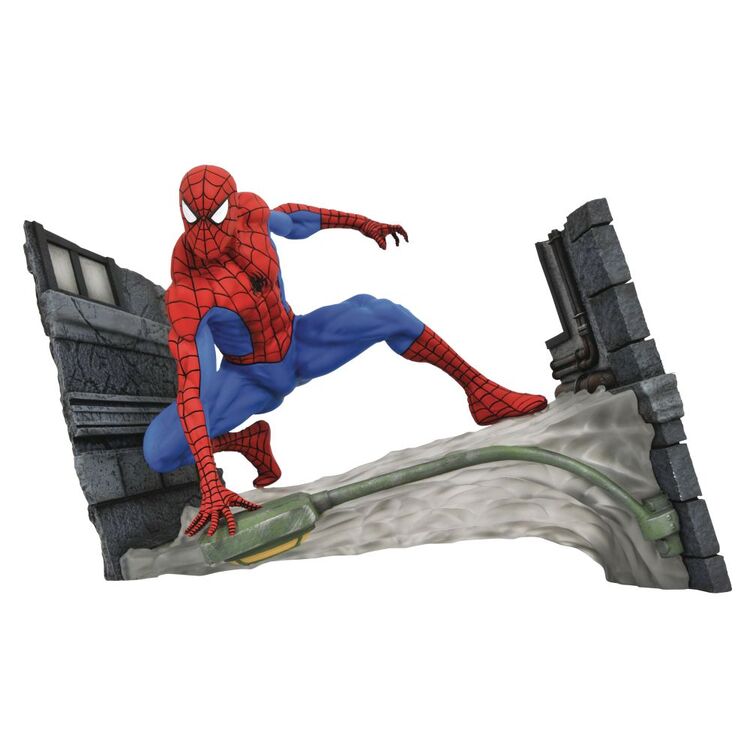 Product Diamond Marvel Gallery: Spider-Man Comic - Webbing PVC Diorama (18cm) (Sep182341) image