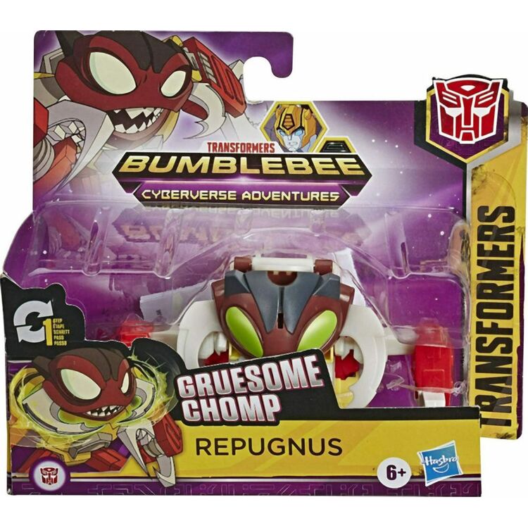 Product Hasbro Transformers Bumblebee: Cyberverse Adventures - Gruesome Chomp Repugnus Figure (E7073) image