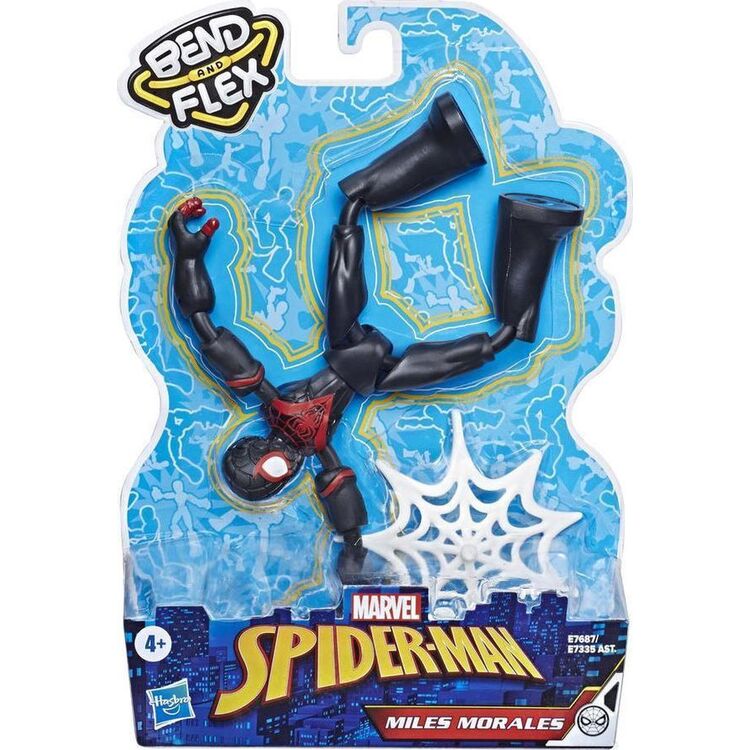 Product Hasbro Marvel: Spider-Man Bend and Flex - Miles Morales Action Figure (15cm) (E7687) image