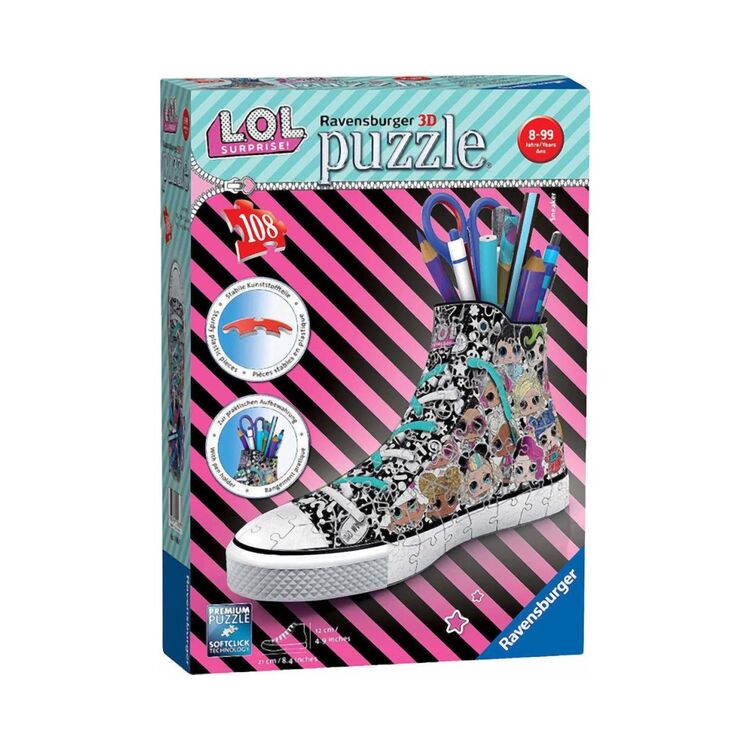 Product Ravensburger 3D Puzzle: Sneaker L.O.L. Surprise (108 pcs) (11163) image