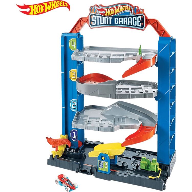 Product Mattel Hot Wheels: City VS Robo Beasts - City Stunt Garage (GNL70) image