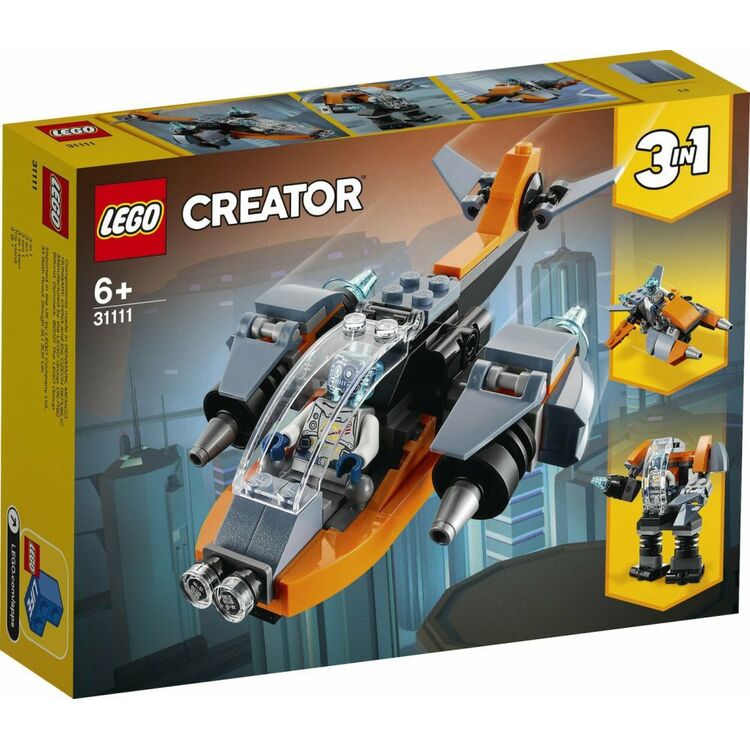 Product LEGO® Creator: Cyber Drone (31111) image