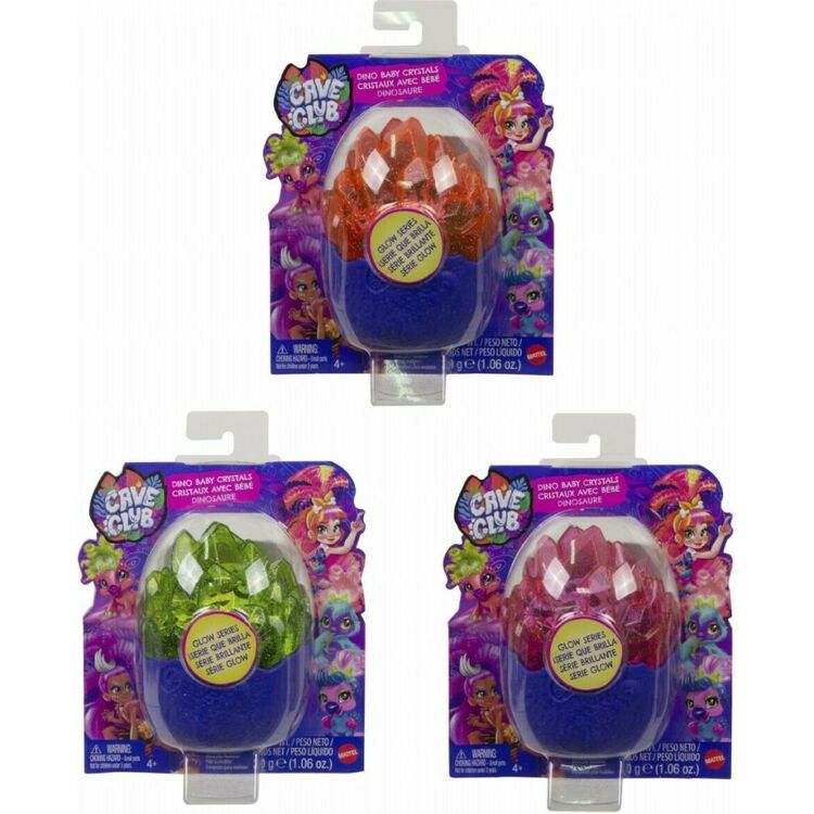 Product Mattel Cave Club: Dino Baby Crystals (Random) (GVR69) image