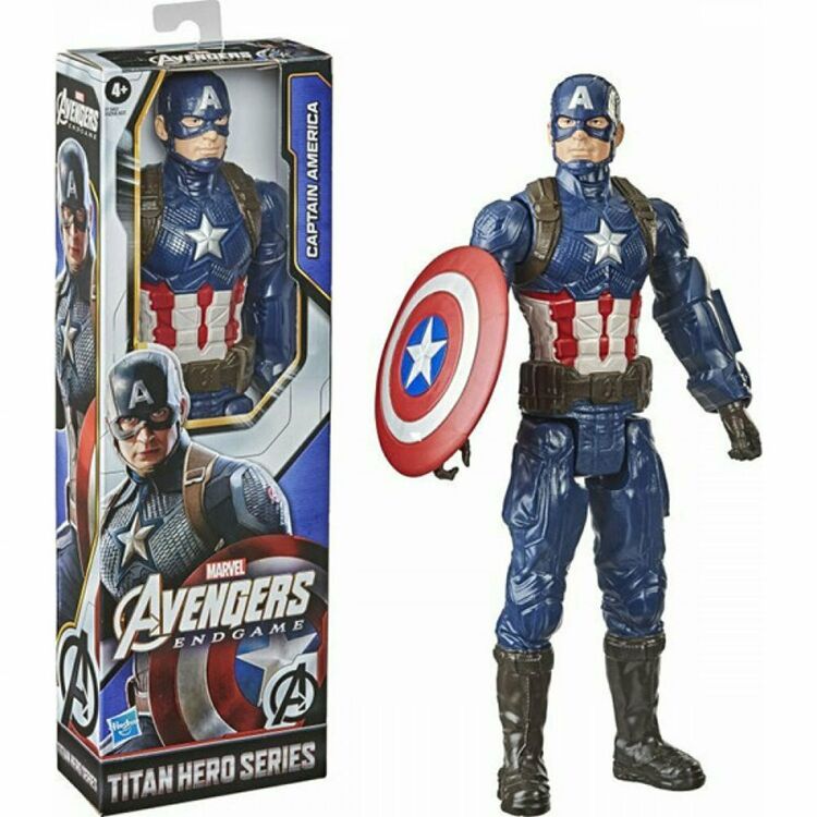 Product Φιγούρα Δράσης Hasbro Marvel Avengers End Game: Titan Hero Series - Captain America Figure (F1342) image