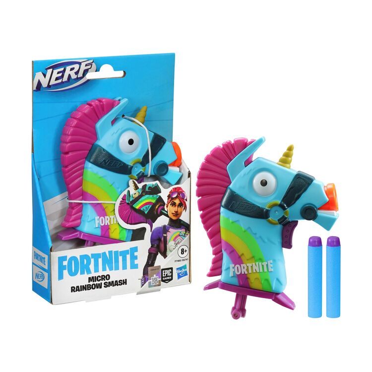 Product Εκτοξευτής Hasbro Nerf: Microshots Fortnite - Micro Rainbow Smash (E7485) image
