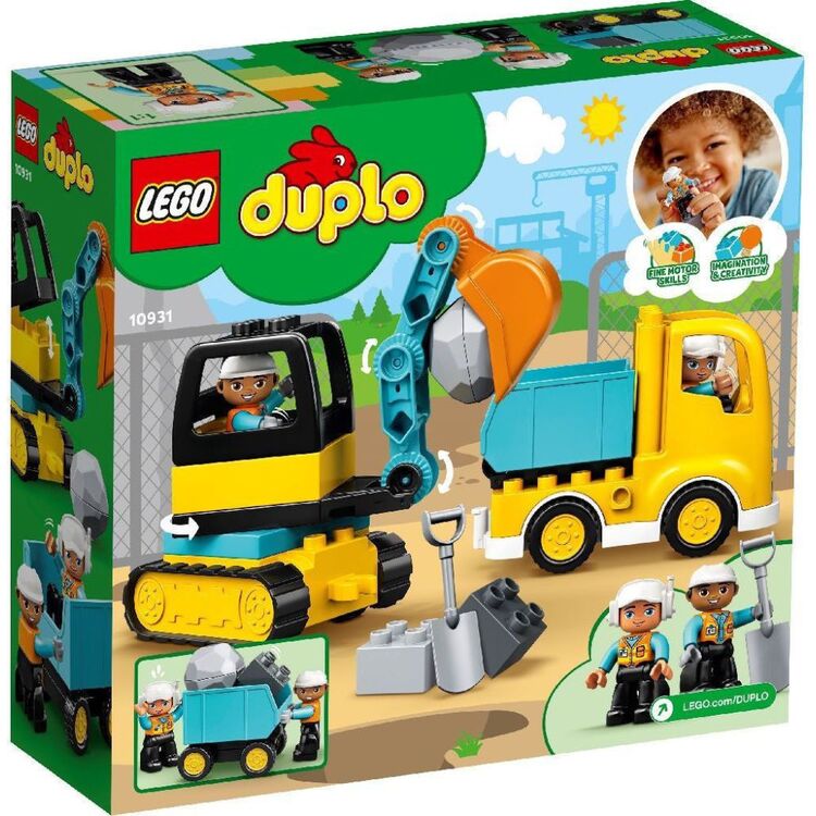 Product LEGO® DUPLO® Town: Truck  Tracked Excavator (10931) image