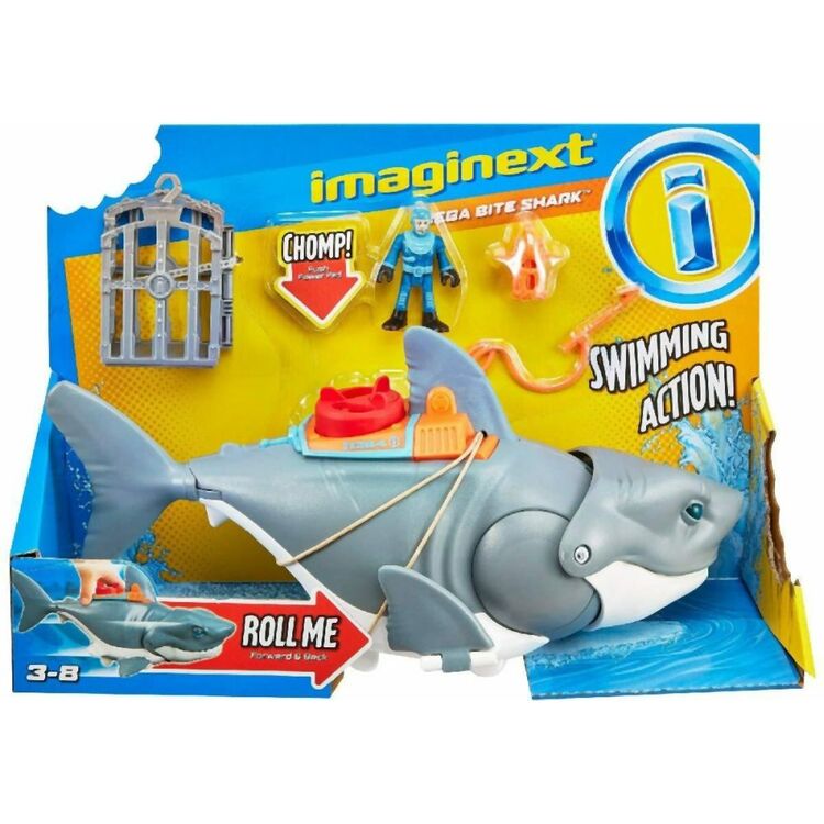 Product Fisher Price Imaginext: Mega Bite Shark (GKG77) image