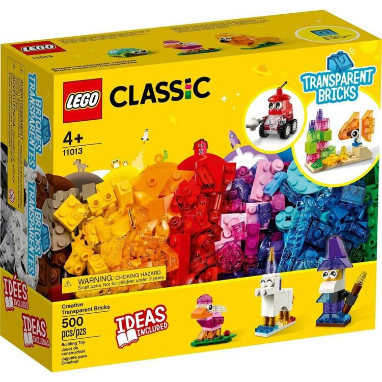 Product LEGO® Classic: Creative Transparent Bricks (11013) image