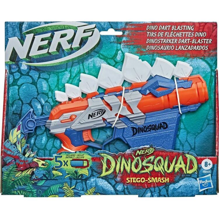 Product Hasbro Nerf: Dinosquad Stego-Smash Dart Blaster (F0805) image