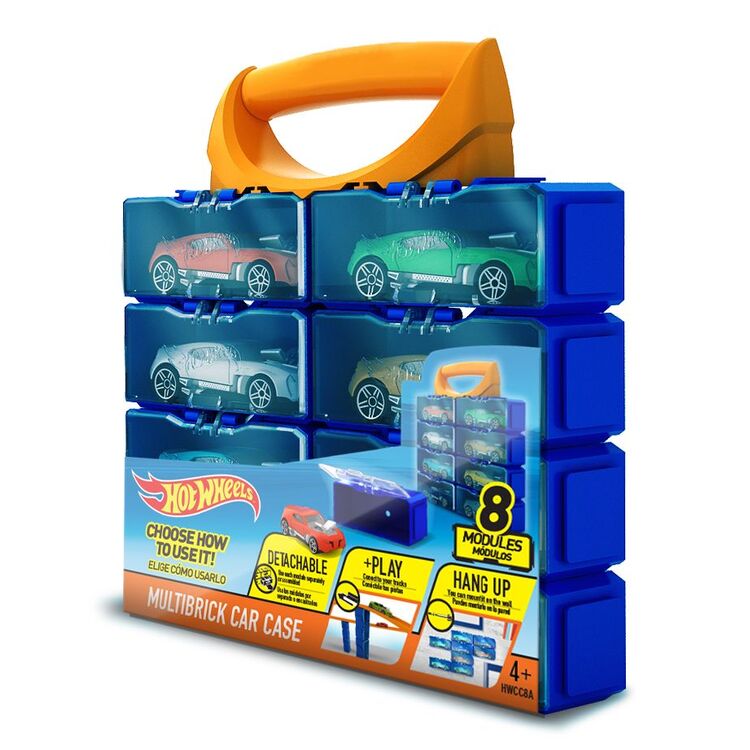 Product Intek Hot Wheels: Multibrick Car Case (Stores up to 8 Cars) (HWCC8A) image