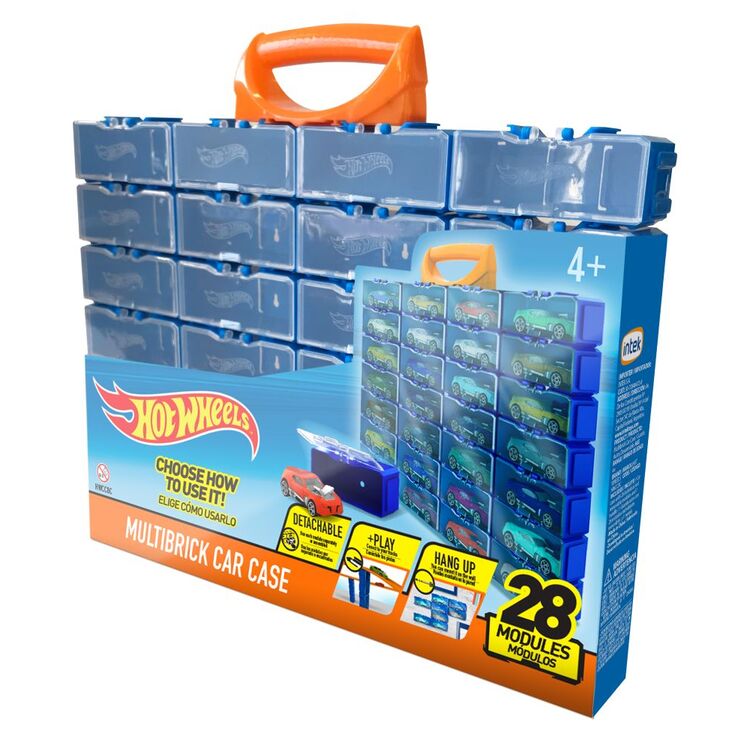 Product Intek Hot Wheels: Multibrick Car Case (Stores up to 28 Cars) (HWCC8C) image