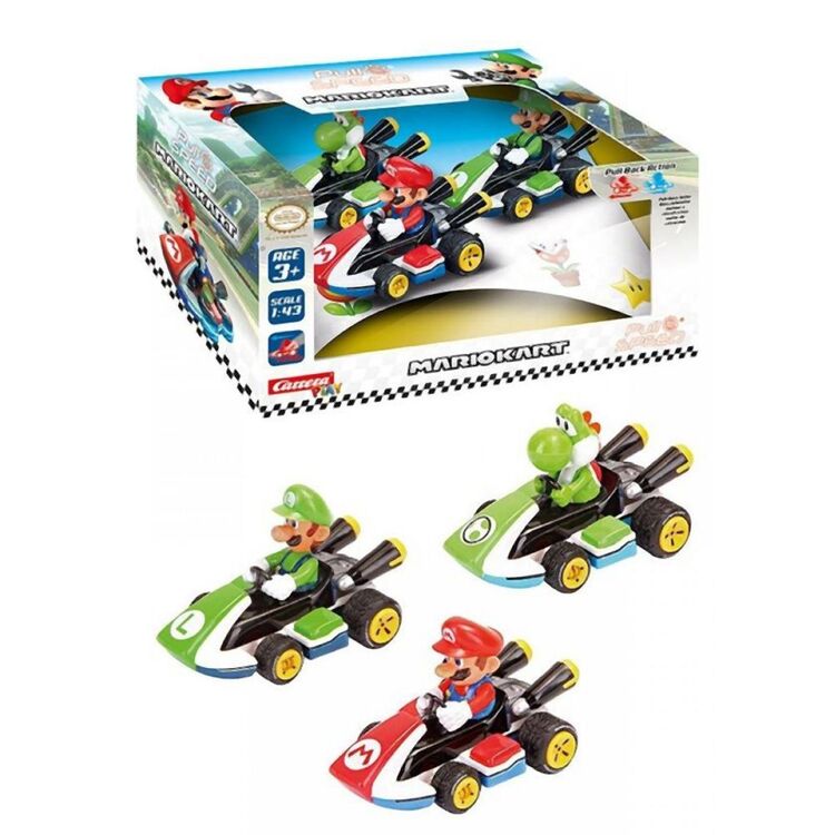 Product Carrera Pull Speed: Nintendo Mario Kart 3Pack (15813010) image