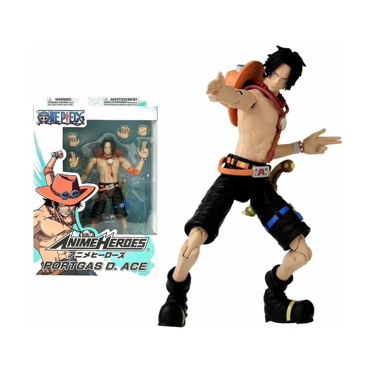 Product Φιγούρα Δράσης Bandai Anime Heroes One Piece - Portgas D. Ace Action Figure (6,5") (36934) image