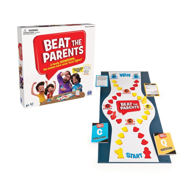 Product Επιτραπέζιο Παιχνίδι Spin Master Board Games: Beat The Parents The Bet (Greek Version) (6063771) image