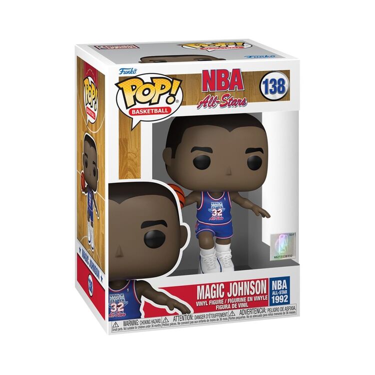 Product Φιγούρα Funko Pop! NBA All Stars - Magic Johnson (Blue All Star Uni 1992) image