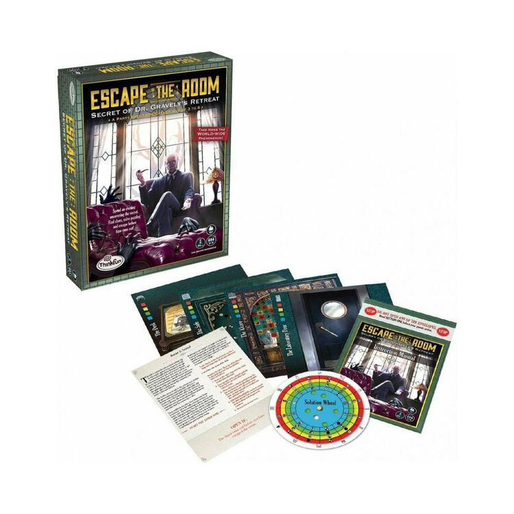 Product ThinkFun Logic Game: Escape The Room - Secret of Dr. Gravely's Retreat (007352) image