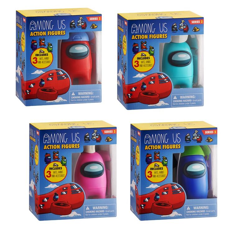 Product P.M.I. Among Us Action Figures 1 Pack 11.5 cm (S2) (Random) (AU6210) image