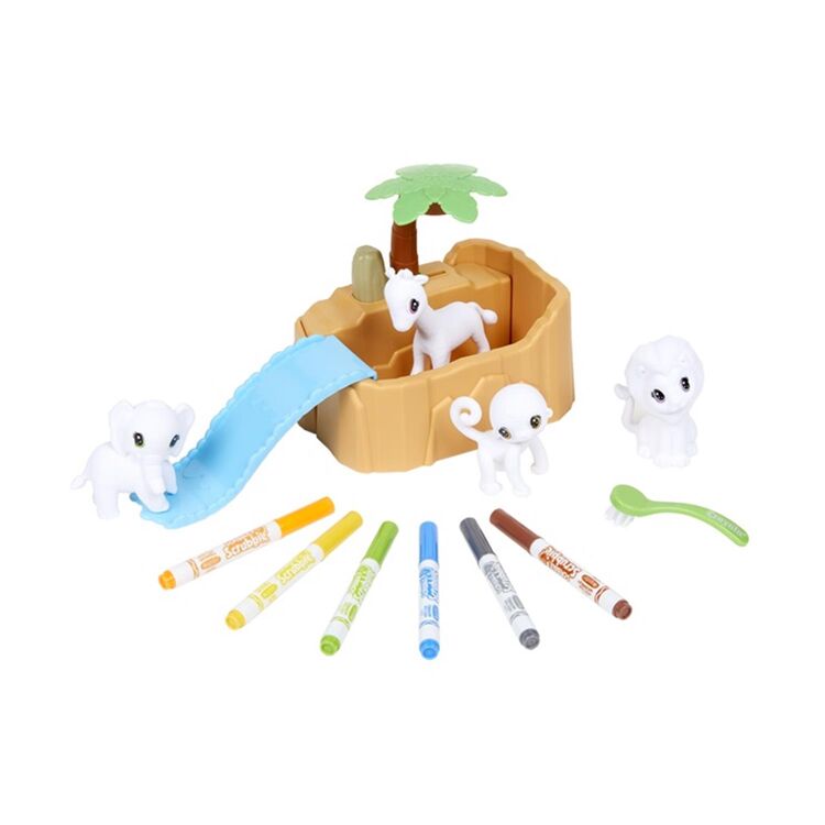 Product Giochi Preziosi Crayola Washimals: Safari - Colour &amp; Wash Adorable Safari Animals (74-7328-E-000) image