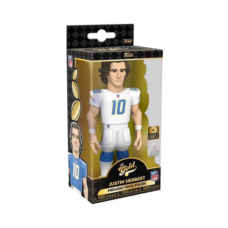 Product Φιγούρα Funko Gold NFL: Chargers - Justin Herbert Premium (5") (Chase is Possible) image