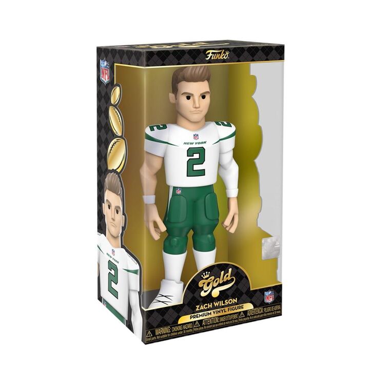 Product Φιγούρα Funko Gold NFL: NY Jets - Zach Wilson Premium (12")  (Chase is Possible) image