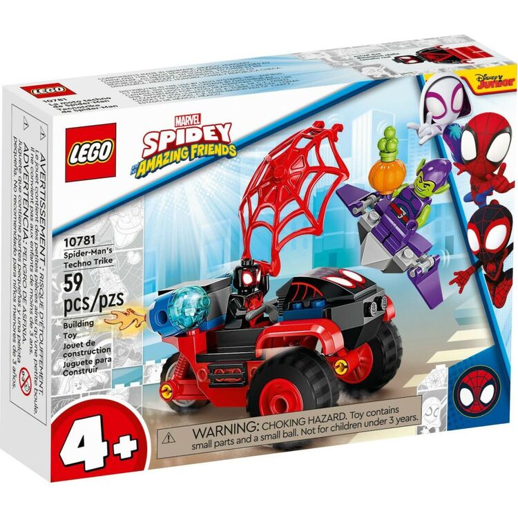 Product LEGO® Marvel: Miles Morales: Spider-Man’s Techno Trike (10781) image