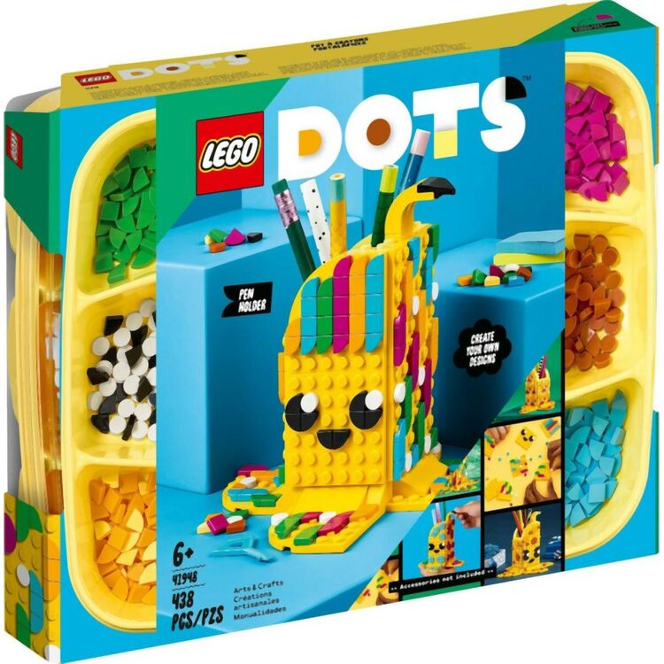 Product LEGO® DOTS: Cute Banana Pen Holder (41948) image