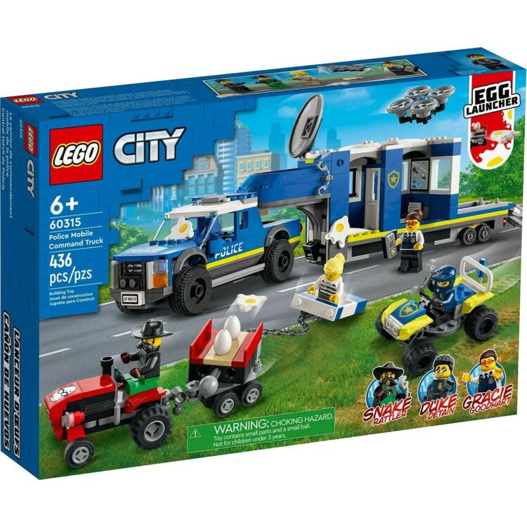 Product LEGO® City Police: Police Mobile Command Truck (60315) image