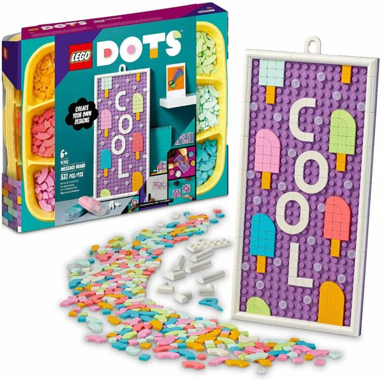 Product LEGO® DOTS: Message Board (41951) Along with an Easter Candle image