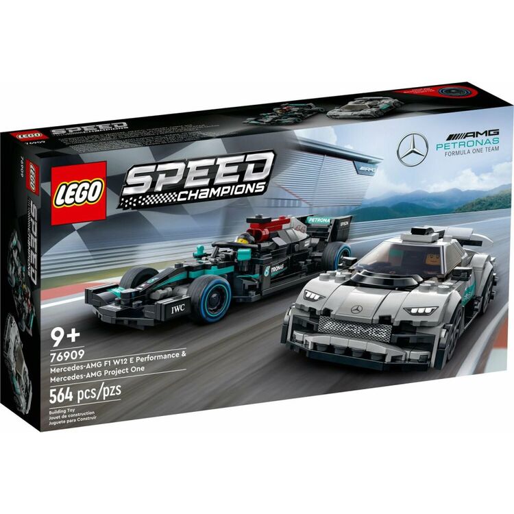 Product LEGO® Speed Champions: Mercedes-Amg F1 W12 E Performance & Mercedes-Amg Project One (76909) image
