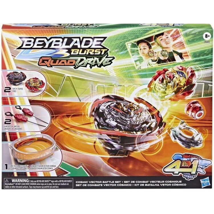 Product Hasbro Beyblade Burst Quad Drive: Cosmic Vector Battle Set (F3334) image