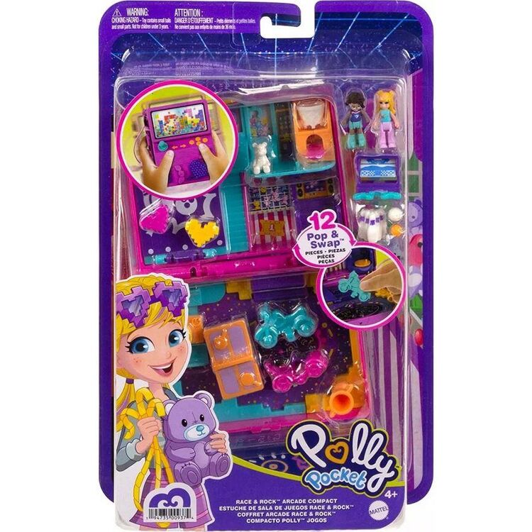 Product Mattel Polly Pocket - Race  Rock Arcade Compact (HCG15) image