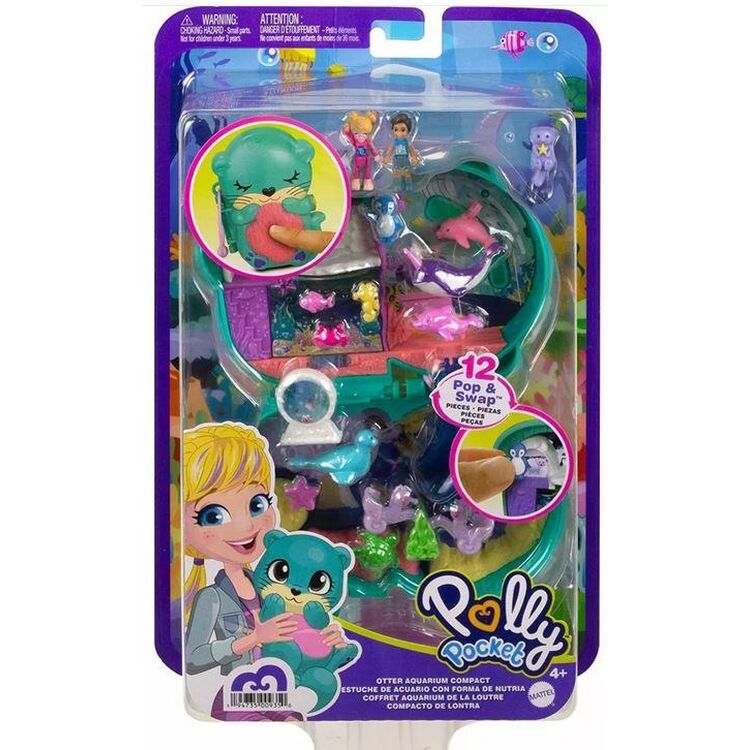 Product Mattel Polly Pocket - Otter Aquarium Compact (HCG16) image